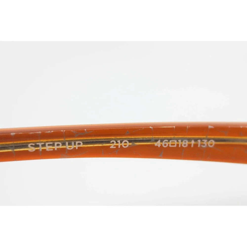 X Games Step Up 210 Eyeglasses Brown Orange Rectangle Metal Frame 46-18-130